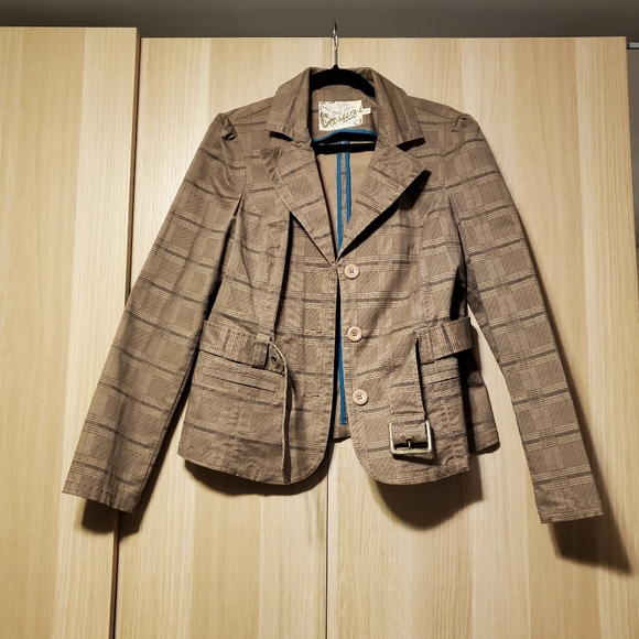 Plaid Blazer - Picture 1 of 5